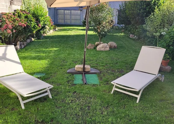 Egeria Casa Jardin Feriehus Caldas De Reis